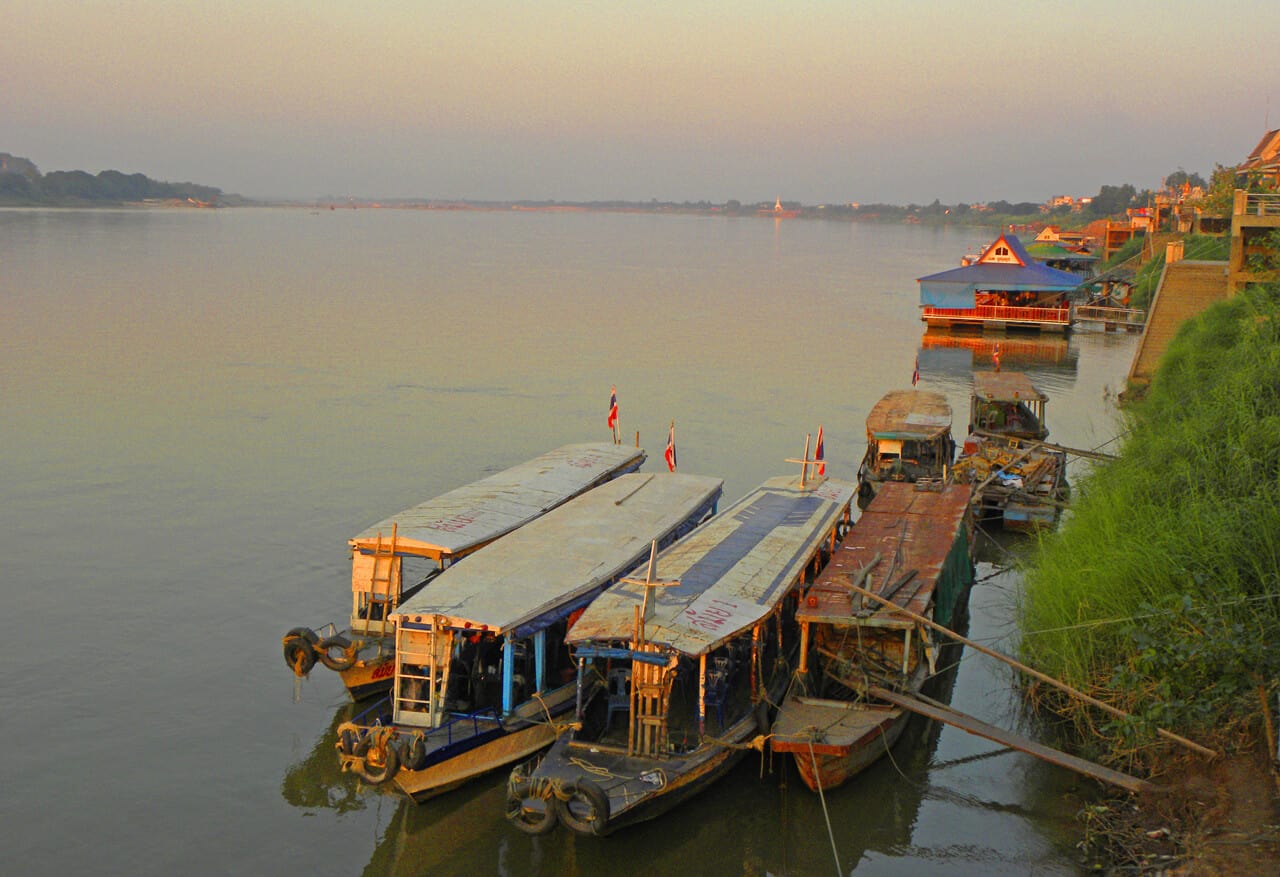 Nong Khai and the Mekong river