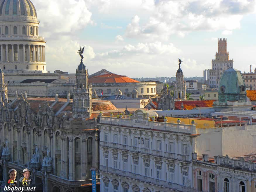 vistas del Capitolio-la Habana