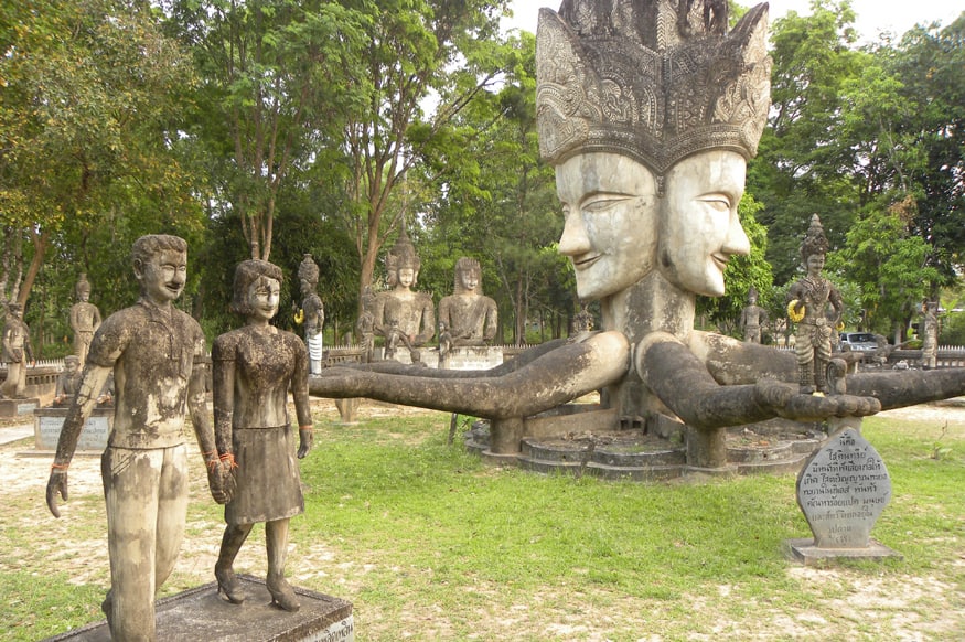 sculptures at Sala Keoku. Nong Khai, Thailand