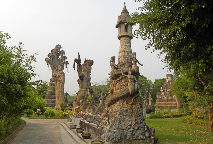 sculptures at Sala Keoku. Nong Khai, Thailand