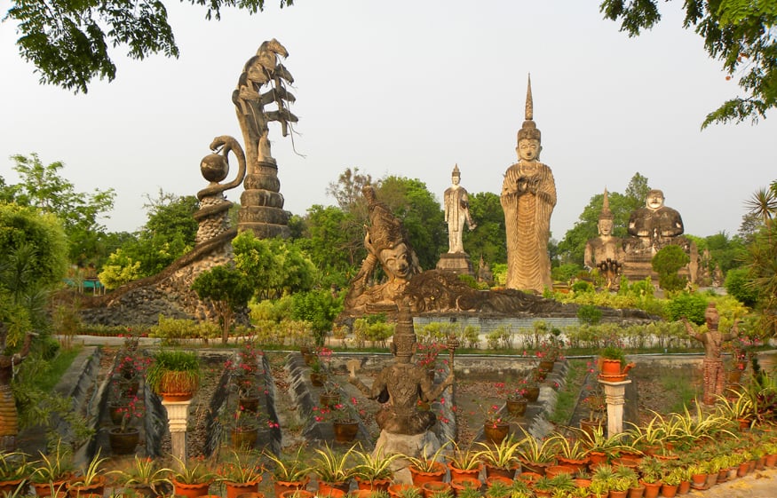 sculptures at Sala Keoku. Nong Khai, Thailand