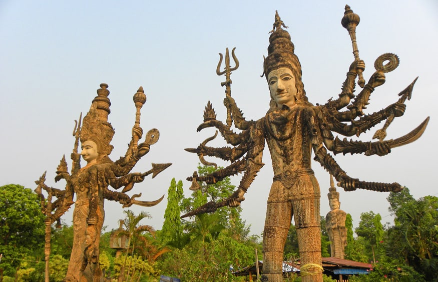 Sala Keoku in Nong Khai, Thailand