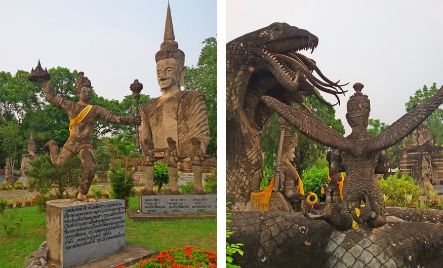 Sala Keoku in Nong Khai, Thailand