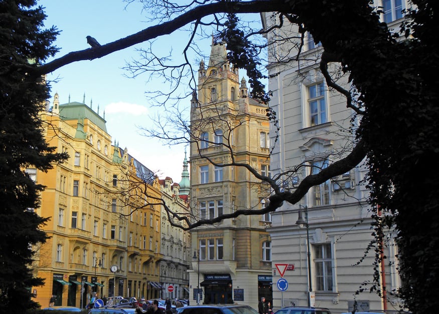 buildings of the Jewish Quarter, Prague