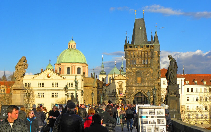 towers in Prague