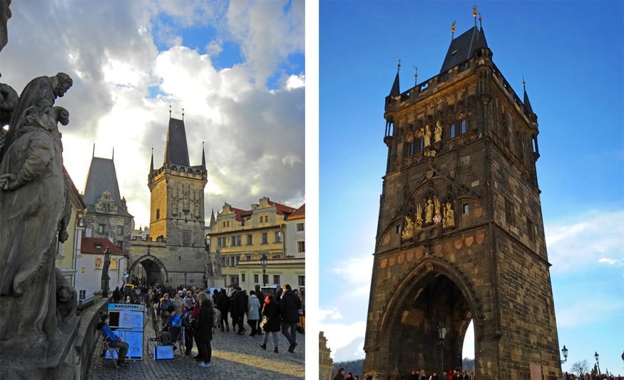 towers in Prague