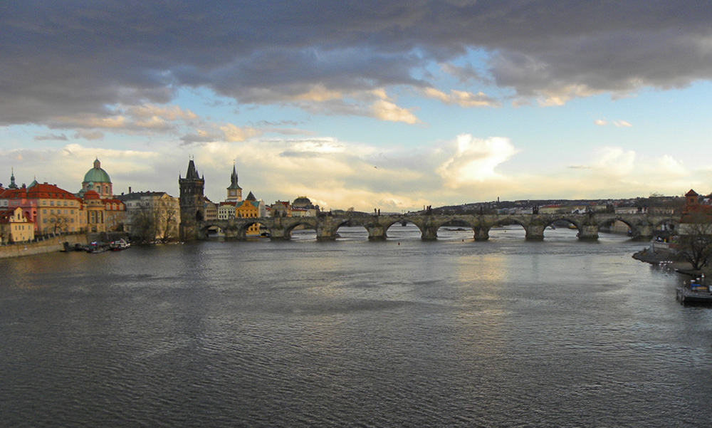 Beautiful Prague, even in the spring