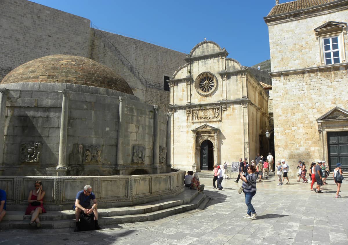 Big Onofrio’s fountain. Highlights and Lowlights of Dubrovnik