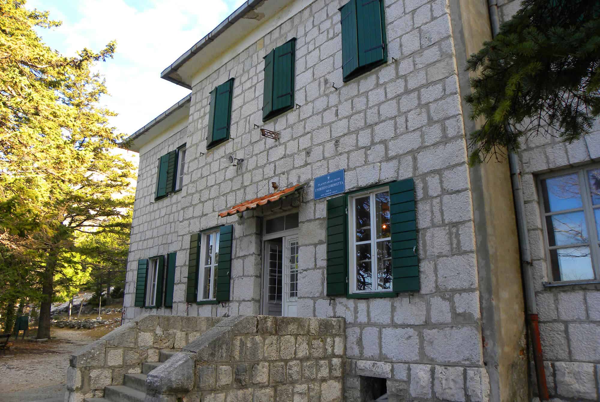 Mountain house on Mount Mosor. Hiking Mount Mosor the “Man’s Way”