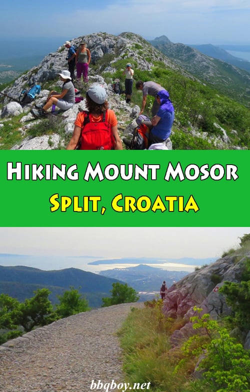 Hiking Mount Mosor the “Man’s Way”