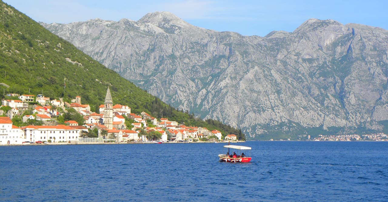 The stunning beauty of Kotor Bay in Perast