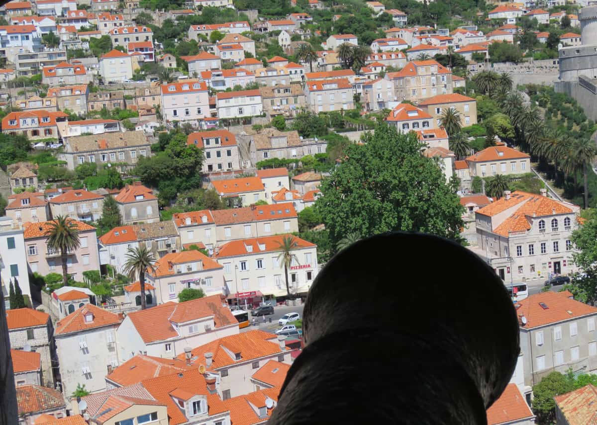 views from St. Lawrence Fortress, Dubrovnik