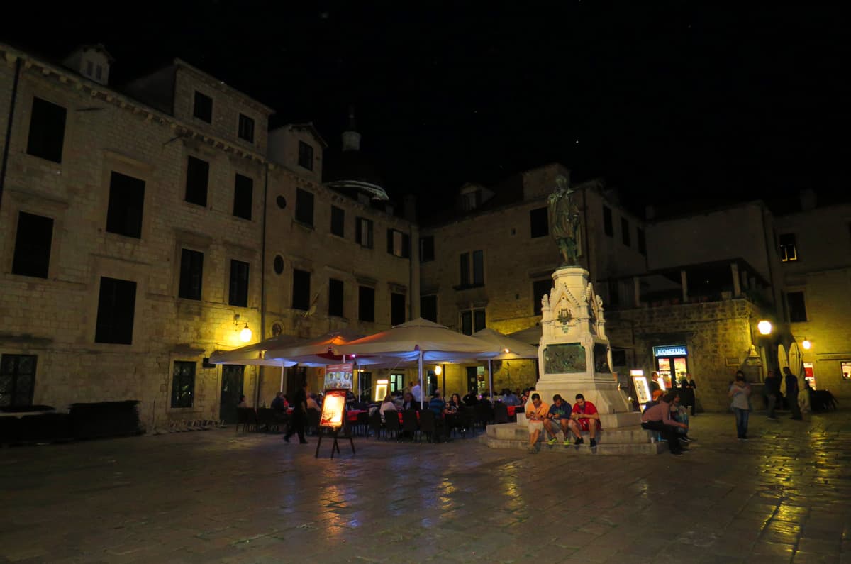 highlights in the old town of Dubrovnik, Croatia