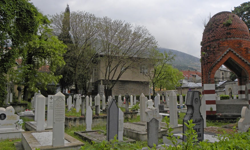 cemetery in Mostar