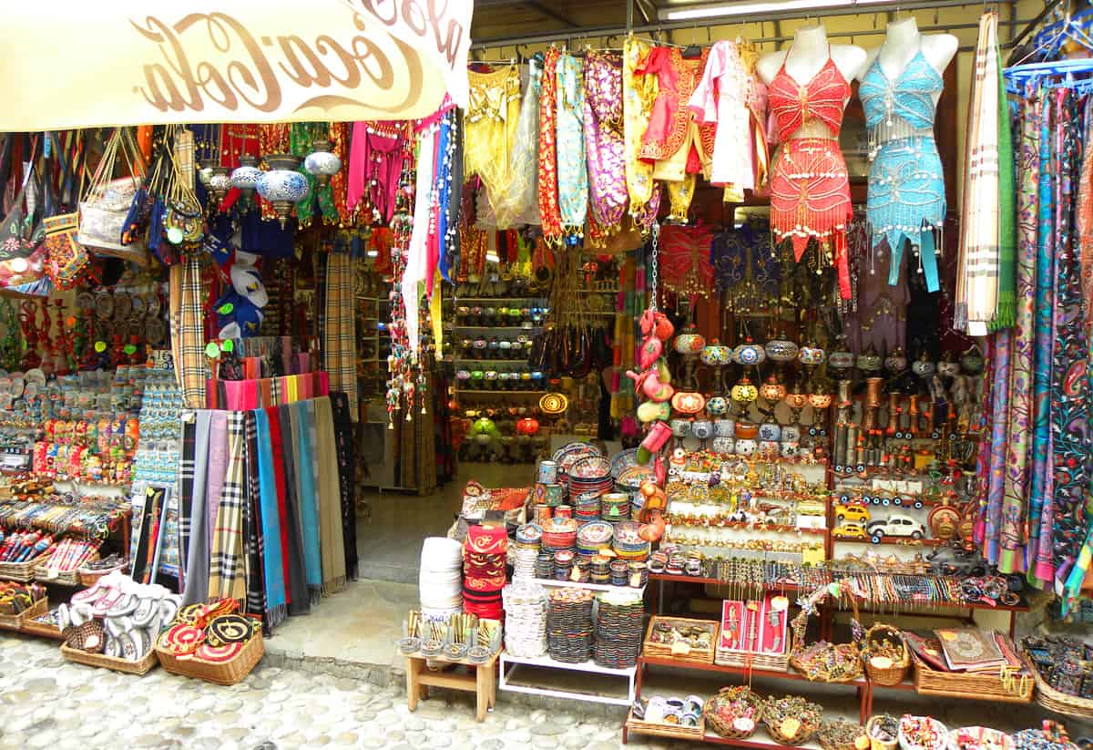 souvenir shop in Mostar, Bosnia and Herzegovina