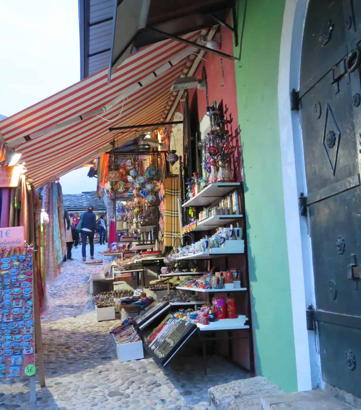 souvenir store in Mostar