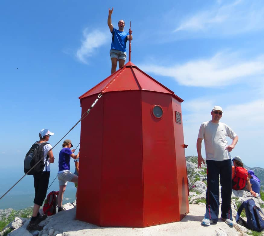 Vickov Stup. Hiking Mount Mosor the “Man’s Way”