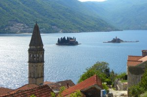 The stunning beauty of Kotor Bay in Perast, Montenegro