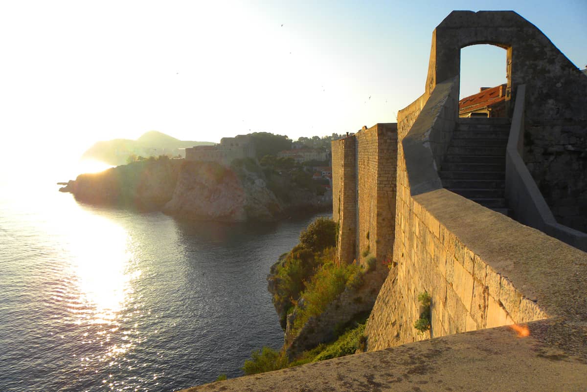 Views of Dubrovnik from the city walls. Highlights and Lowlights of Dubrovnik