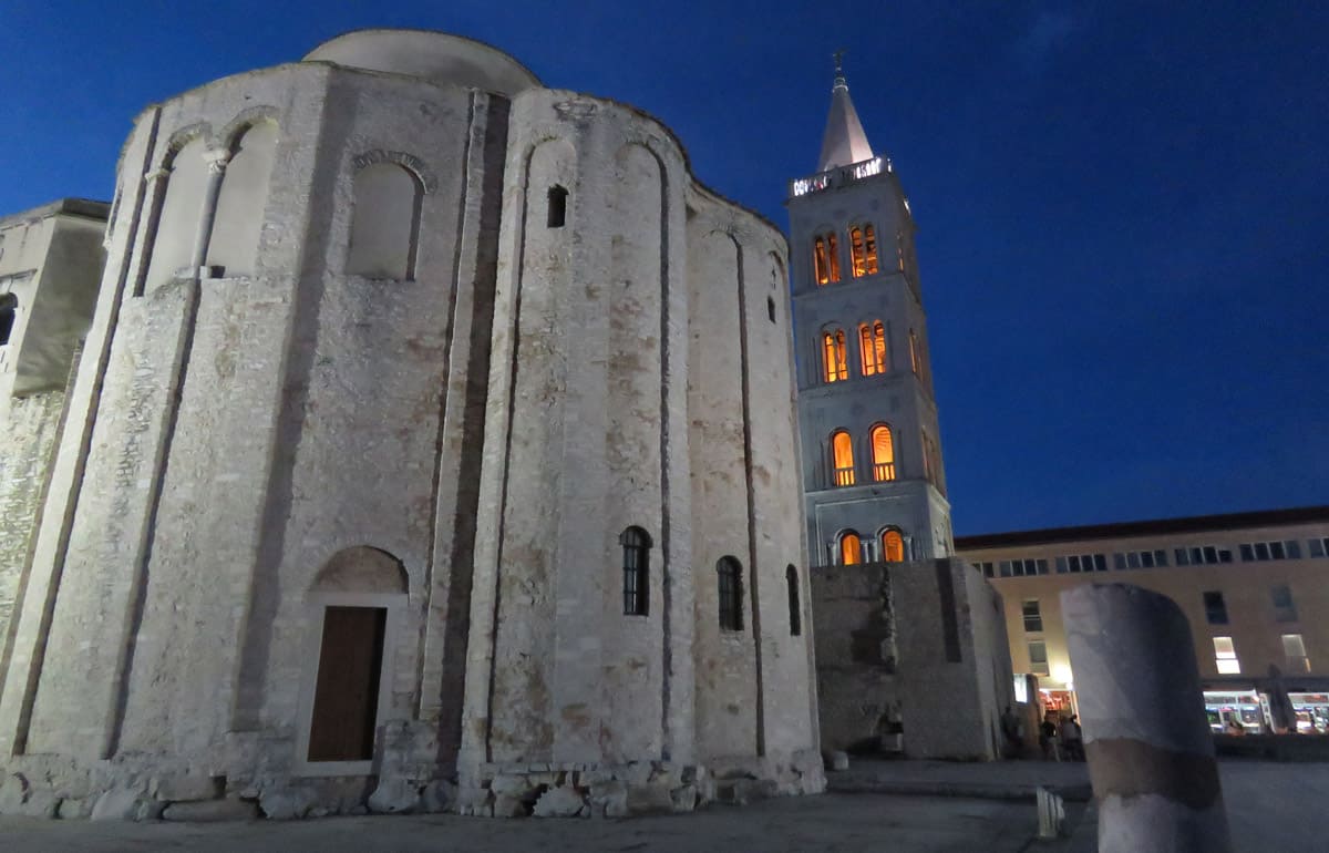 St. Donat Cathedral (St. Donatus) in Zadar, Croatia