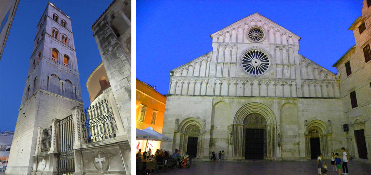 St. Anastasia Cathedral and bell tower, Zadar, Croatia