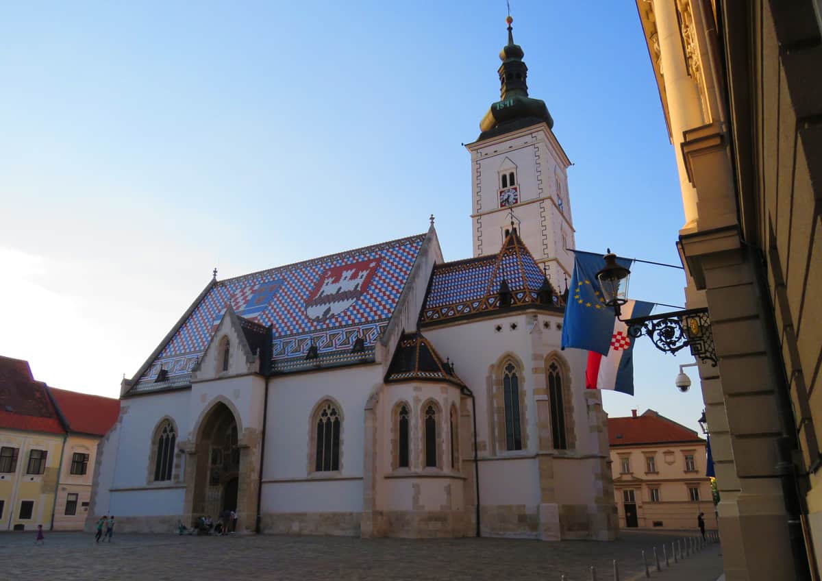 St. Mark’s Square in Zagreb