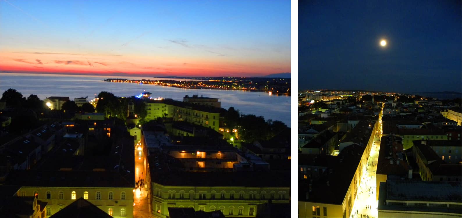 Views from the bell tower. Why go to Zadar? Here’s why it’s worth a (short) visit