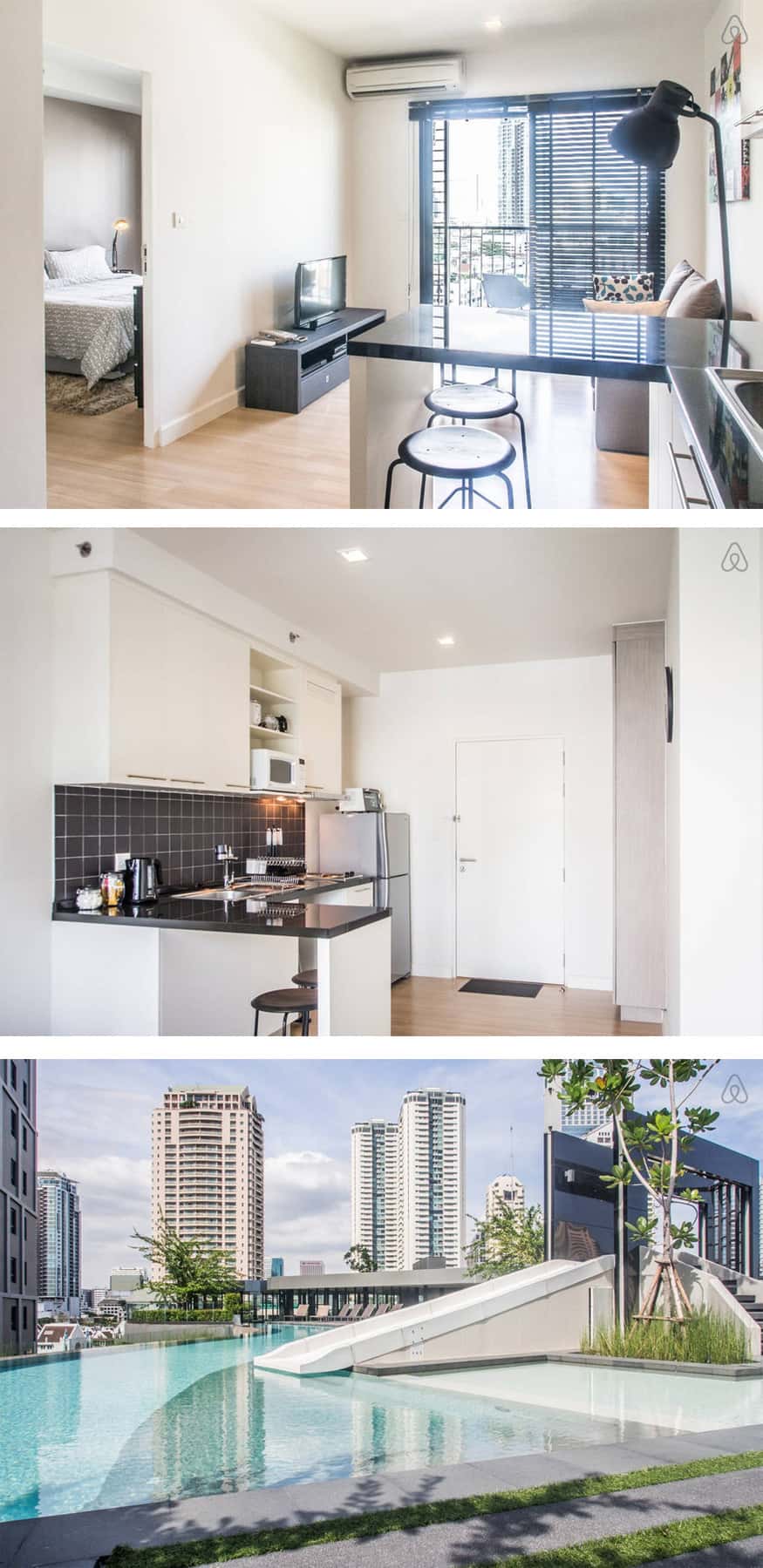 Bangkok. A year of Airbnb apartments