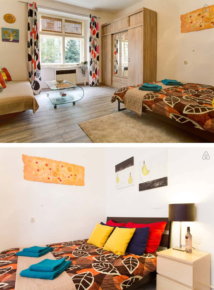 Prague. A year of Airbnb apartments