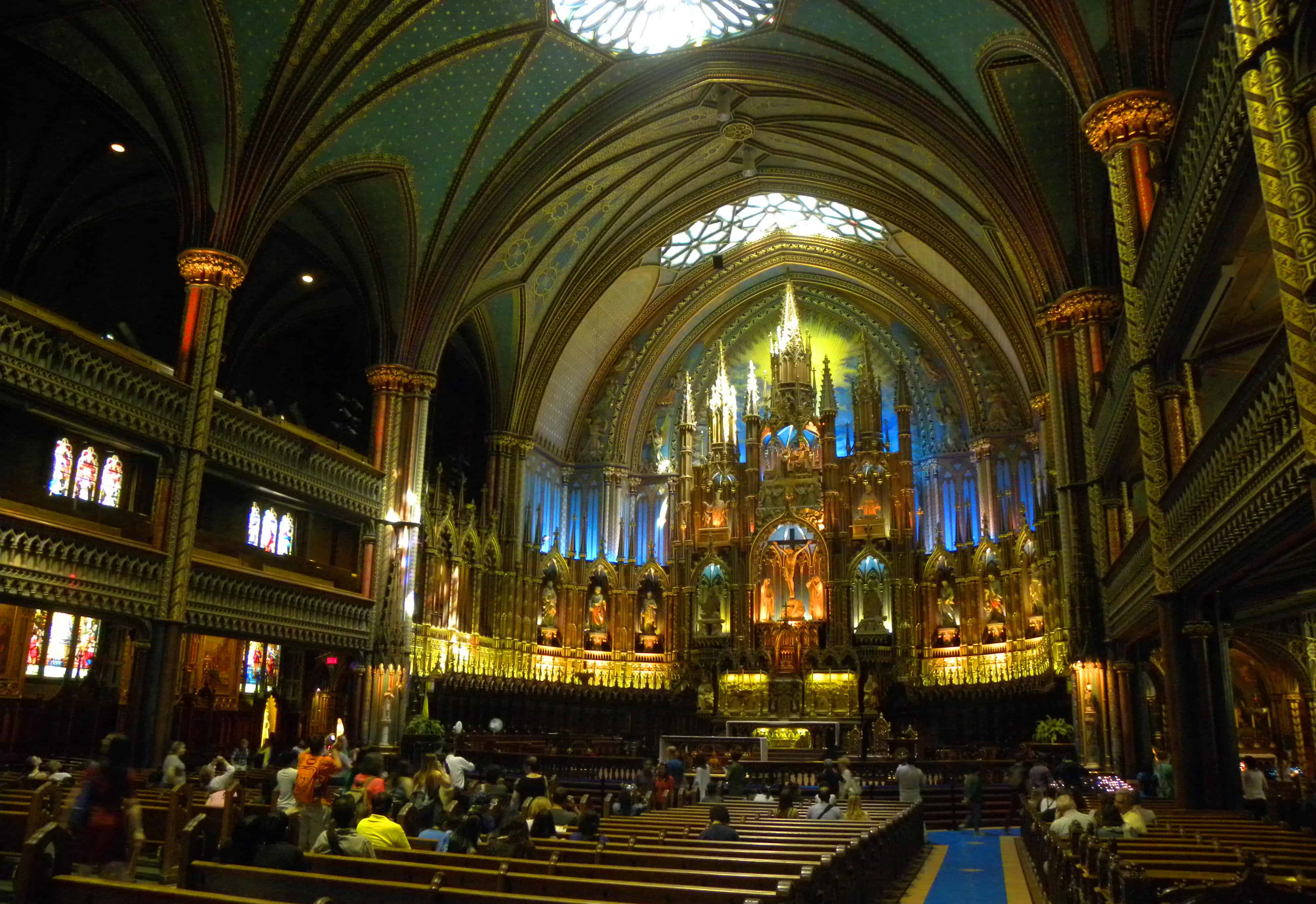 Notre Dame Basilica in Montreal