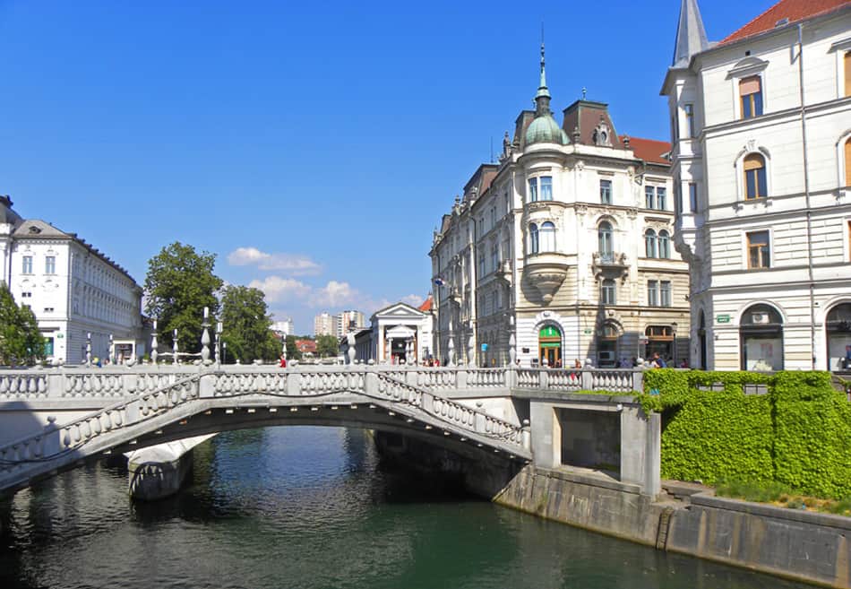 Triple bridge. A Visit to the Charming City of Ljubljana