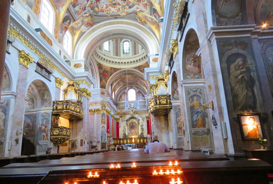 St. Nicolas Church. A Visit to the Charming City of Ljubljana