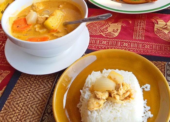 Brandon-and-Nois. Massaman Curry, Nong Khai