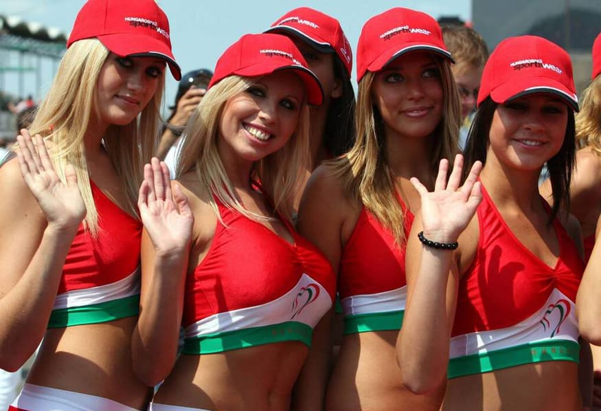 girls at the hungarian grand prix. One month in Budapest: Experiences and impressions