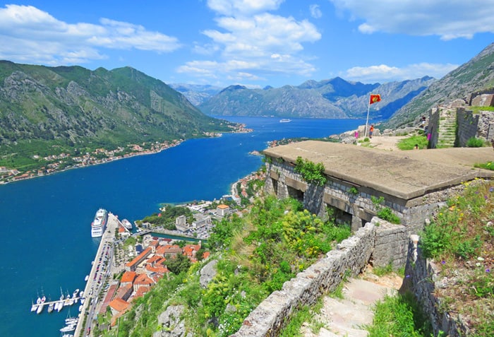 views in Kotor, Montenegro