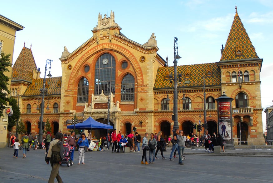 Central Market Hall. Our Taste Hungary inspired Budapest Food Tour.