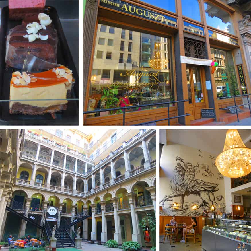 Auguszt Confectionery. The Most Beautiful Cafés in Budapest
