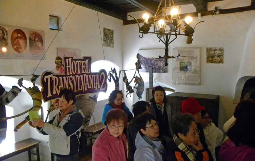 Bran castle entrance. What to See around Brasov, Romania