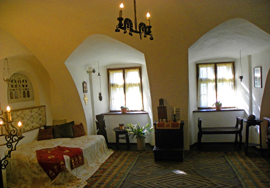 Bran castle interior