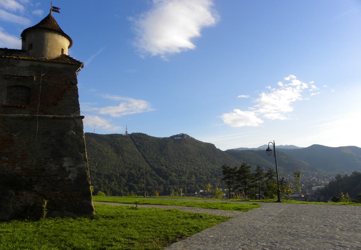 views of Brasov from the Citadel. Why you should visit Brasov, Romania