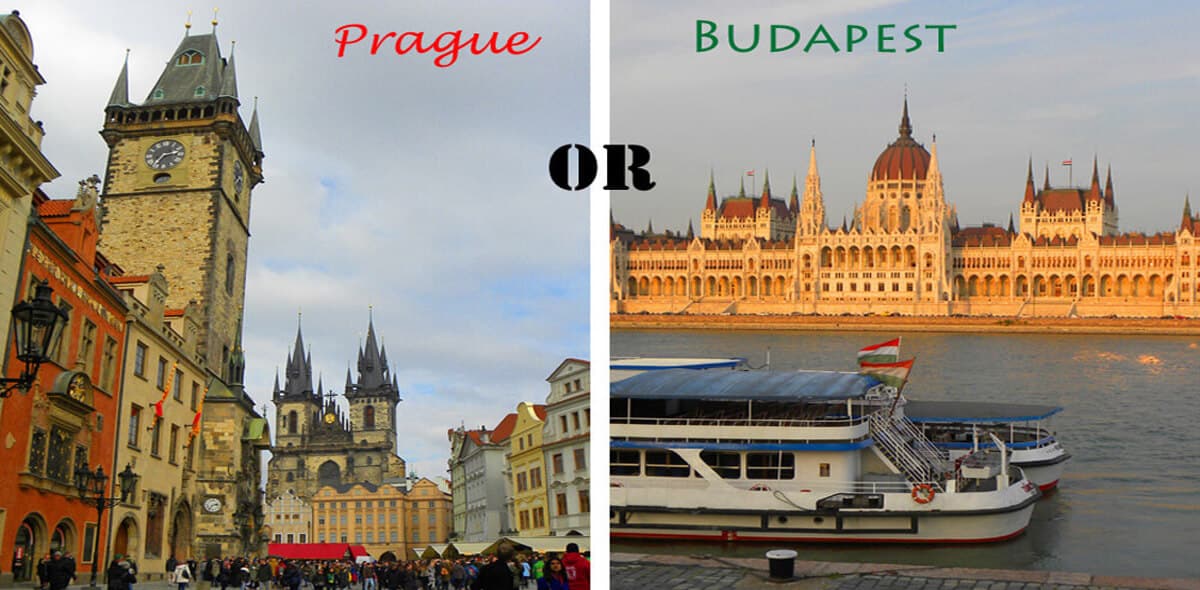 Prague or Budapest – which to visit?