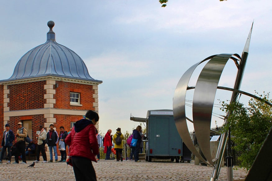 Prime Meridian in Greenwich. Travel Bloggers on Tourist Traps and Disappointing Places