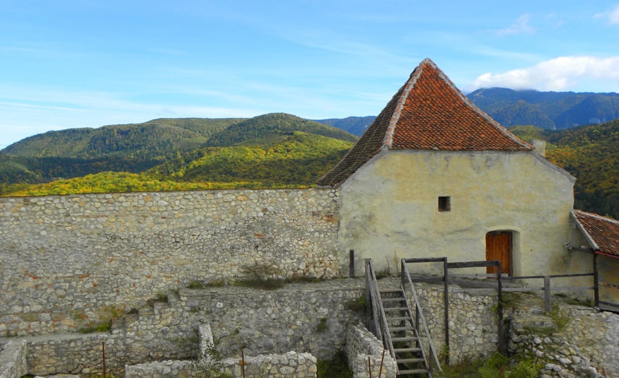 Citadel in Rasnov. What to See around Brasov, Romania