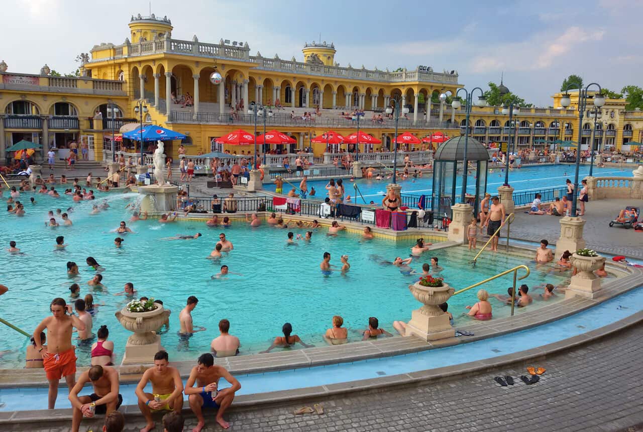 Széchenyi thermal bath. What to See and Do in Budapest (and what to skip)