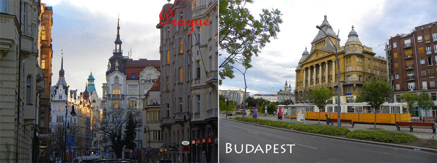 beauty. Prague or Budapest – which to visit?