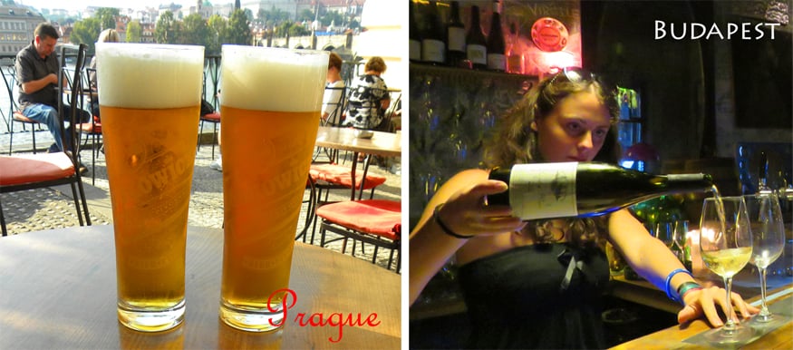 drinking. Prague or Budapest – which to visit?
