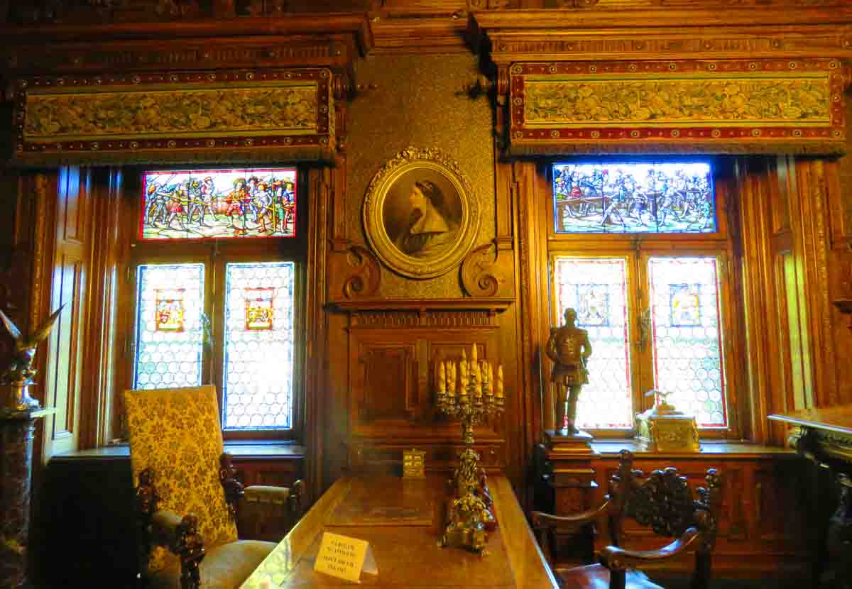 music room, Peles castle