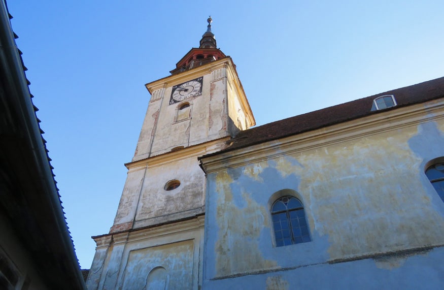 Sînpetru Fortified Church. What to See around Brasov, Romania