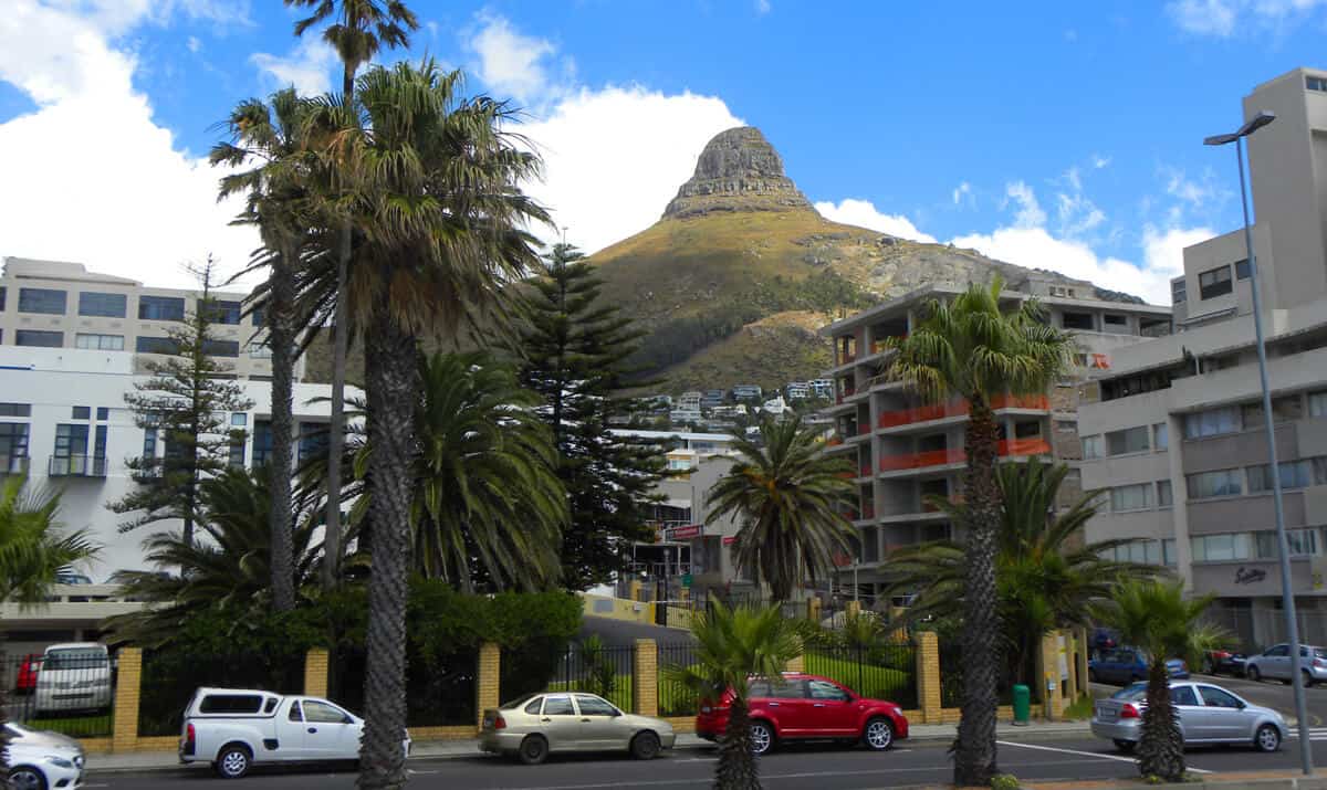 the Atlantic Coastline of Cape Town