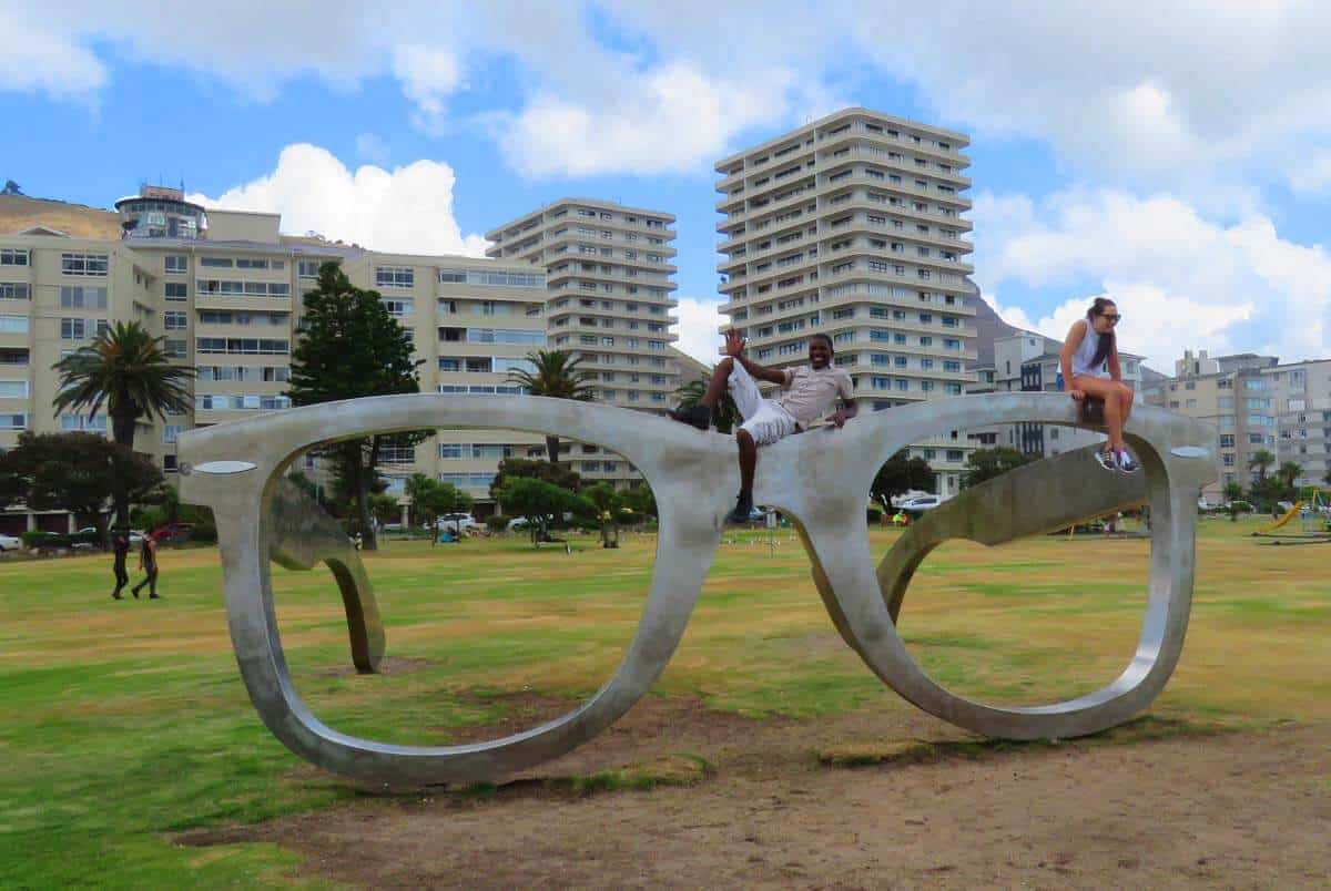 along the Sea Point Promenade. Photo Essay: the Atlantic Coastline of Cape Town